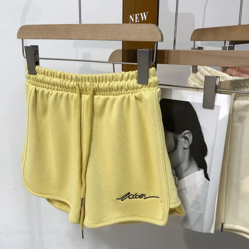 多色休闲阔腿短裤- 2件套 Sporty Chic Wide-Leg Shorts- 2 Pieces