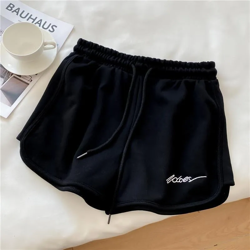 多色休闲阔腿短裤- 2件套 Sporty Chic Wide-Leg Shorts- 2 Pieces