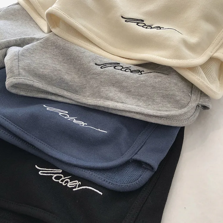 多色休闲阔腿短裤- 2件套 Sporty Chic Wide-Leg Shorts- 2 Pieces