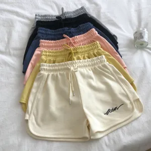 多色休闲阔腿短裤- 2件套 Sporty Chic Wide-Leg Shorts- 2 Pieces