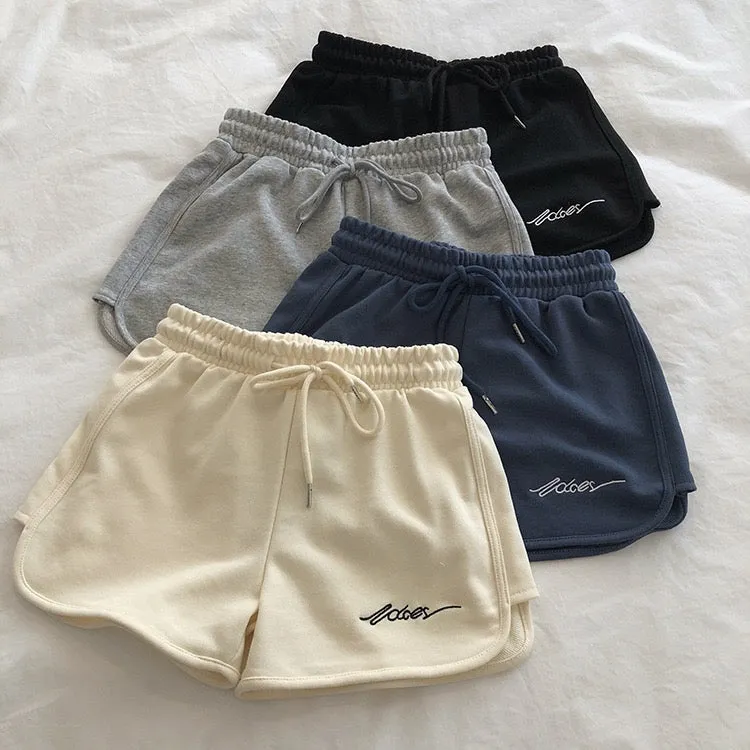 多色休闲阔腿短裤- 2件套 Sporty Chic Wide-Leg Shorts- 2 Pieces
