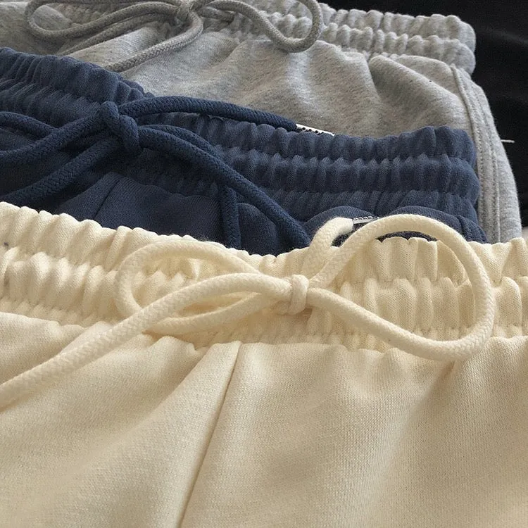 多色休闲阔腿短裤- 2件套 Sporty Chic Wide-Leg Shorts- 2 Pieces