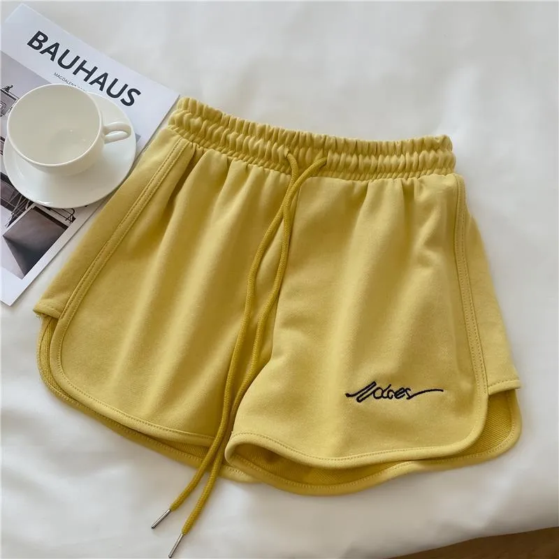 多色休闲阔腿短裤- 2件套 Sporty Chic Wide-Leg Shorts- 2 Pieces