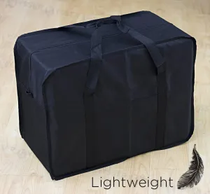 2 pcs travel bag, Square Cargo Travel Duffle Bag Bolsa Maleta de Lona Cap Luggage Tote, TSA Aprove, size 29x24x15 inch load up to 70 lb