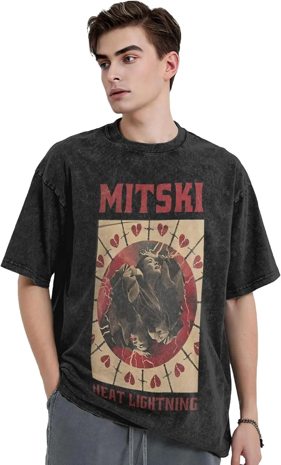 2024 Men's and Women Music Fans Touring Shirt Casual Cotton Short Sleeve T Shirts Tops