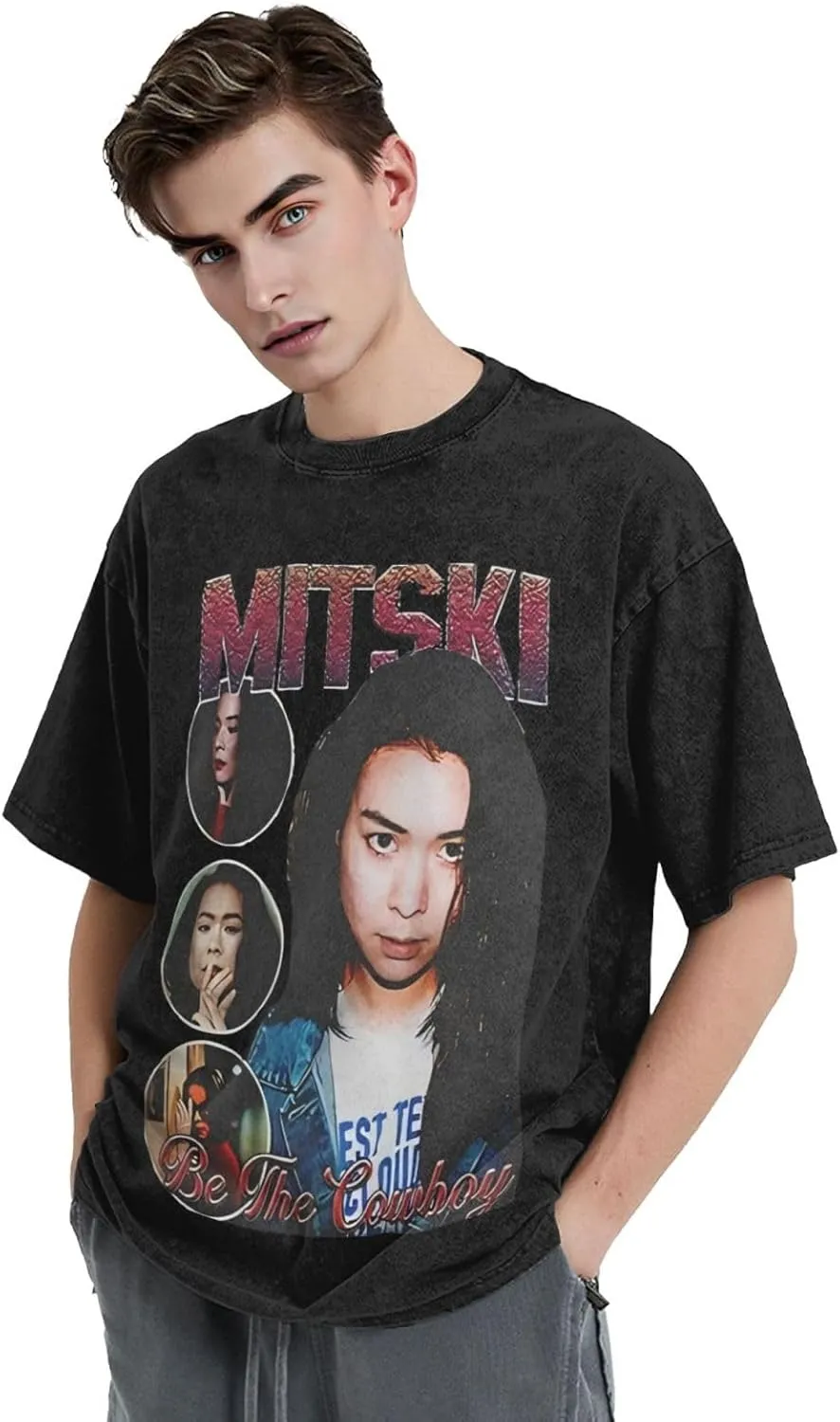 2024 Men's and Women Music Fans Touring Shirt Casual Cotton Short Sleeve T Shirts Tops