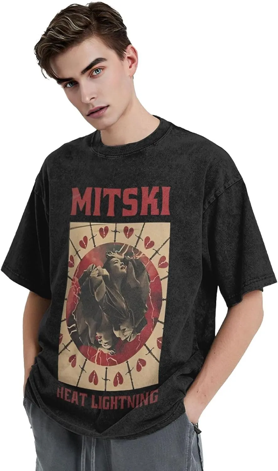 2024 Men's and Women Music Fans Touring Shirt Casual Cotton Short Sleeve T Shirts Tops