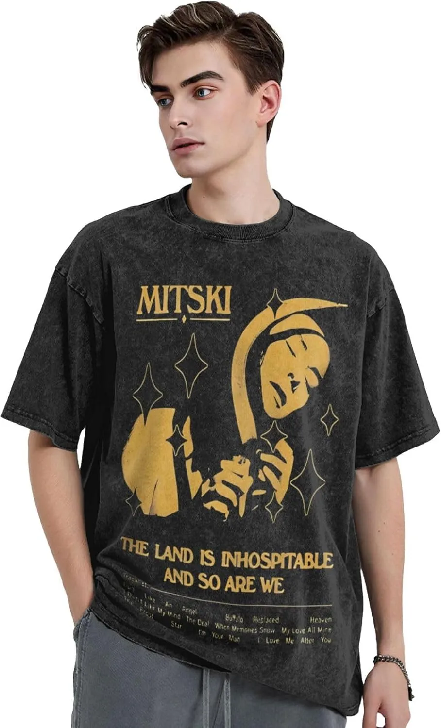 2024 Men's and Women Music Fans Touring Shirt Casual Cotton Short Sleeve T Shirts Tops