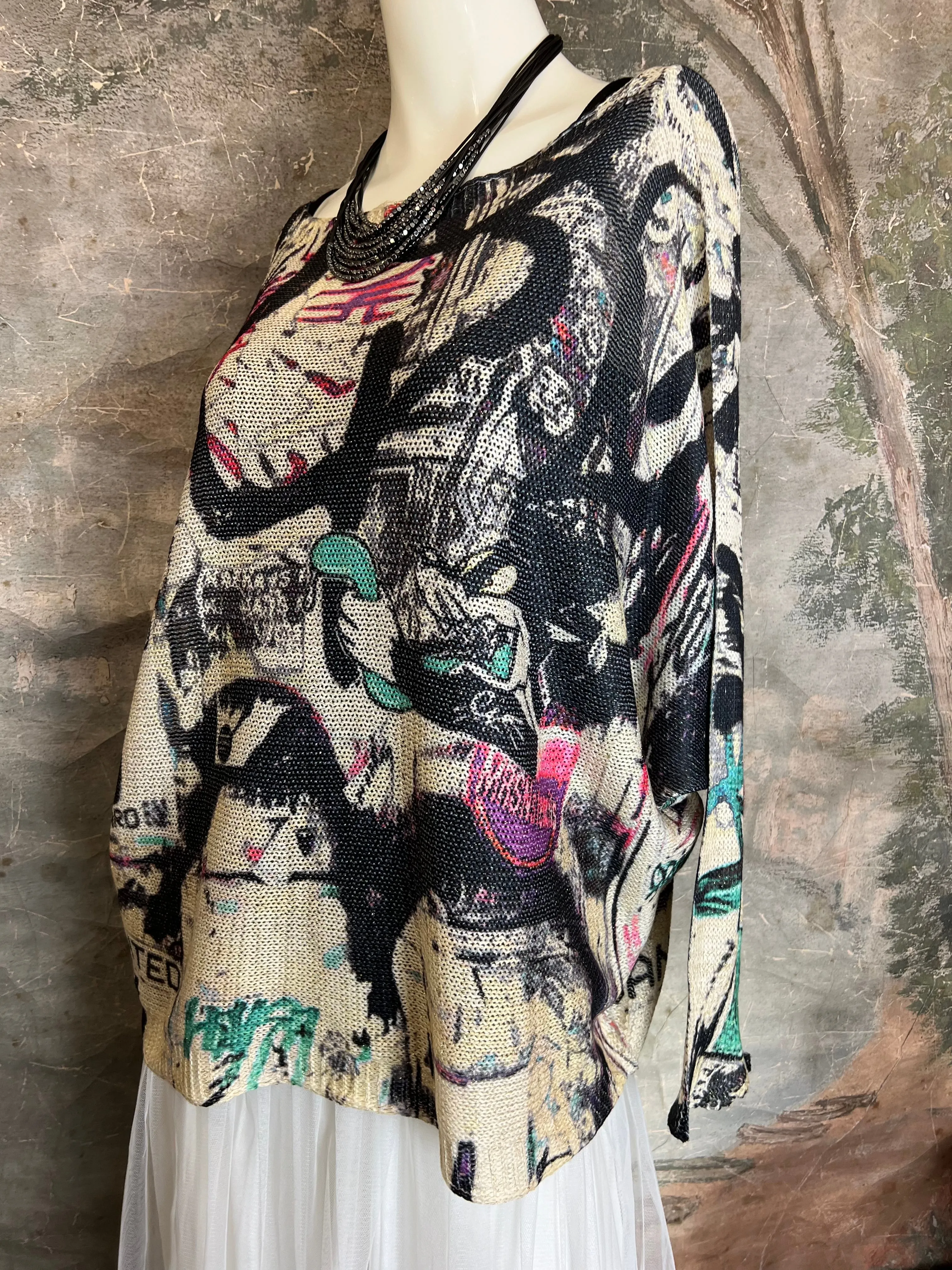 22024 Pucci Graffiti Sweater