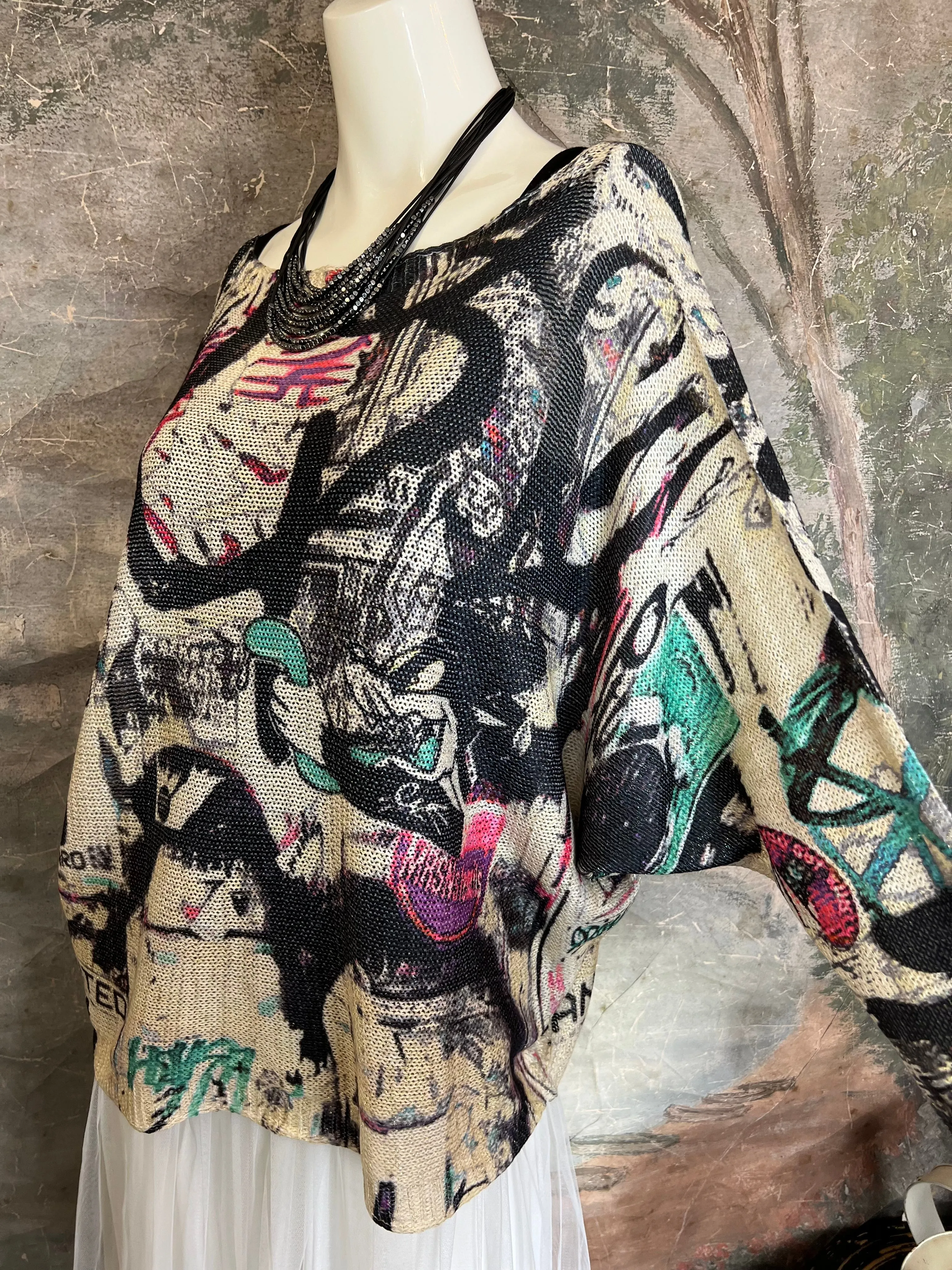 22024 Pucci Graffiti Sweater