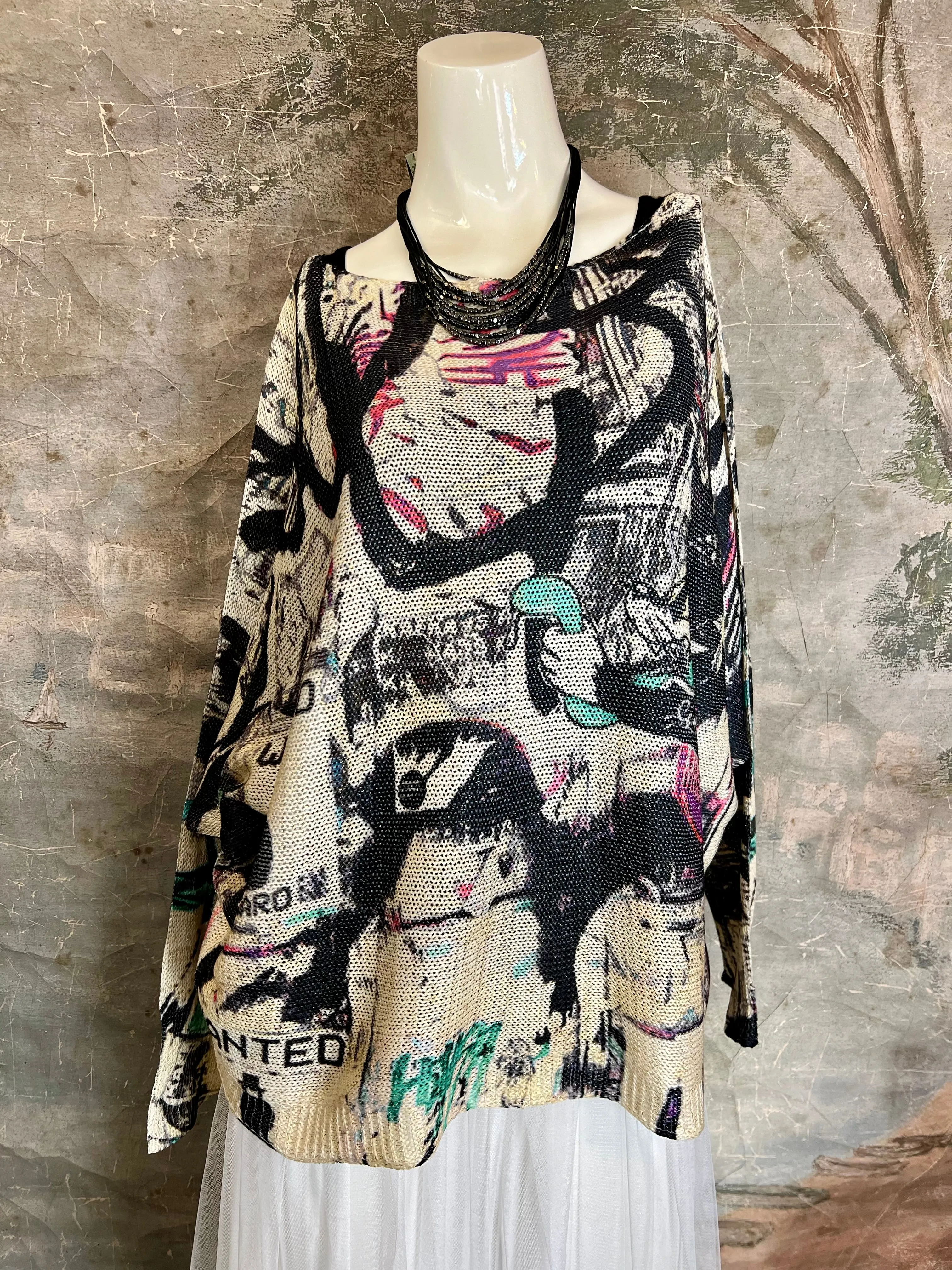 22024 Pucci Graffiti Sweater