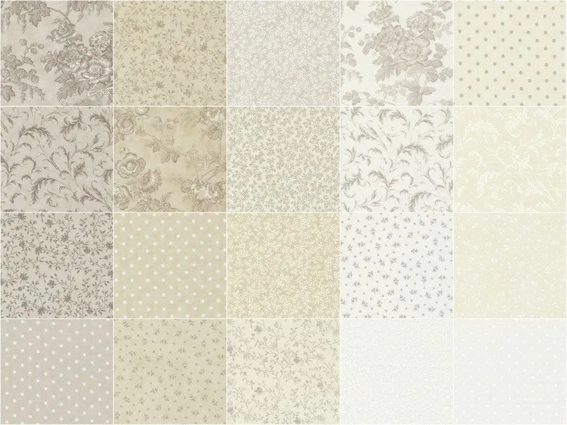 3 Sisters Favorites Vintage Linens Charm Pack