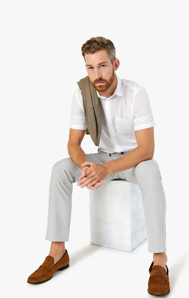 34 Heritage Courage Cross Twill Pants Bone SS24