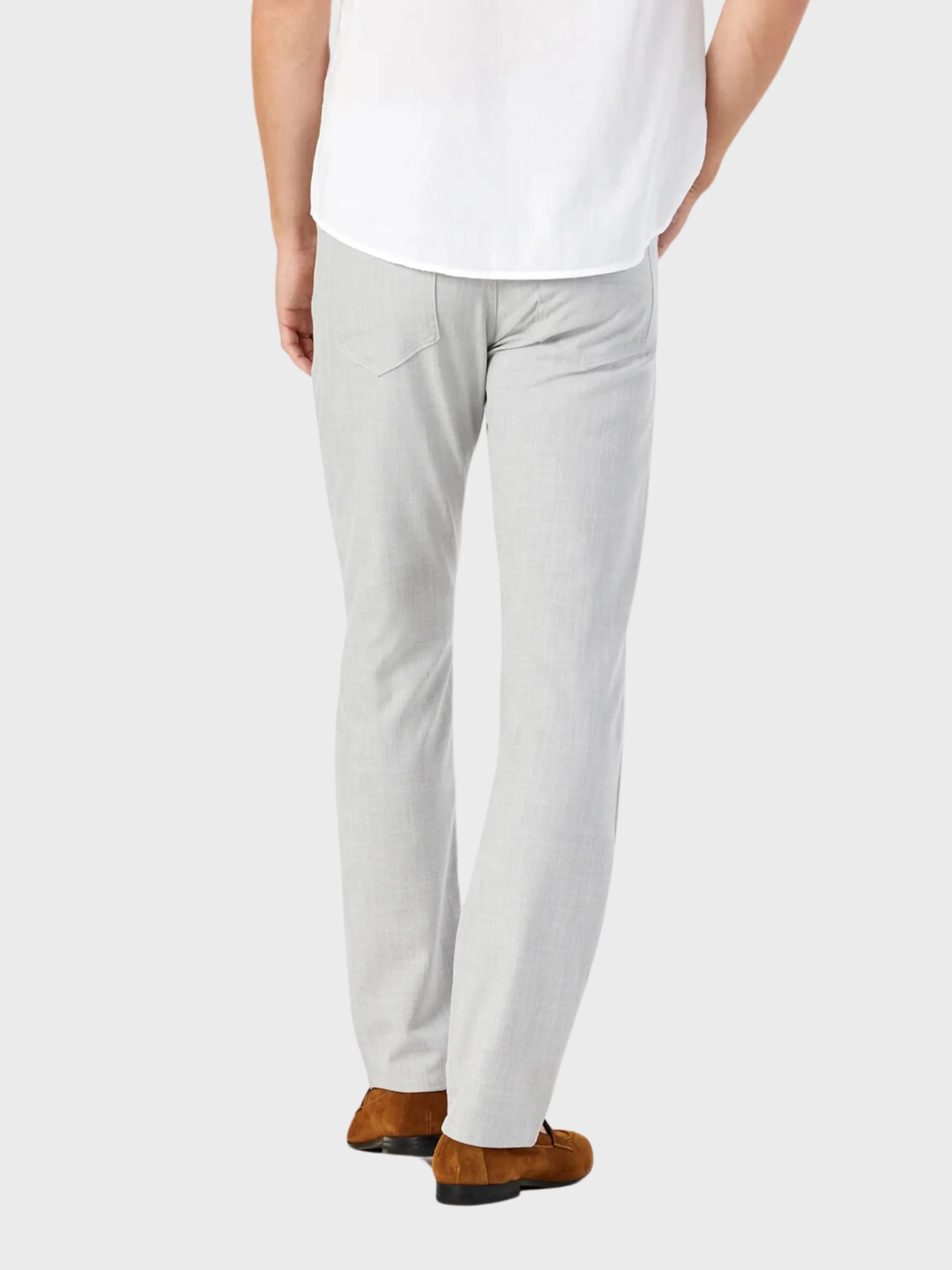 34 Heritage Courage Cross Twill Pants Bone SS24