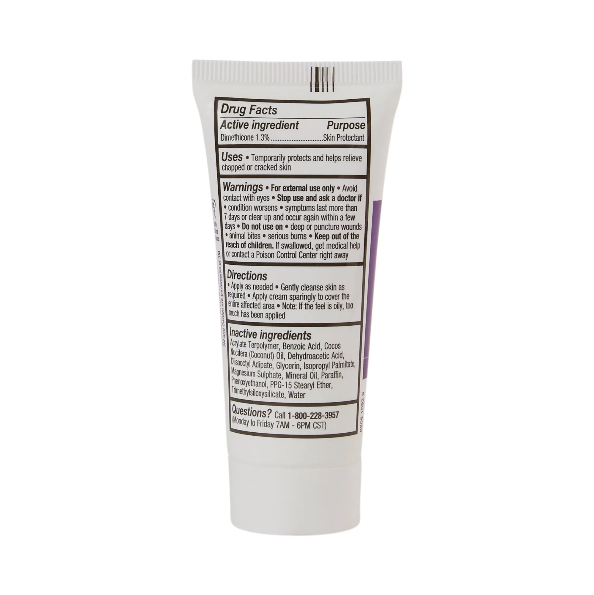3M Cavilon Skin Protectant, Unscented Cream, 28 Gram Tube, 1 Each