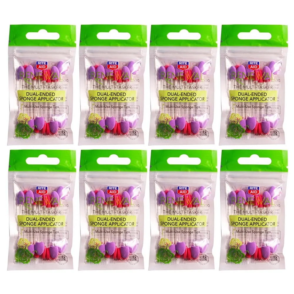 60 Pc Eyeshadow Makeup Applicator Brushes Double Sided Soft Sponge Cosmetic Tool