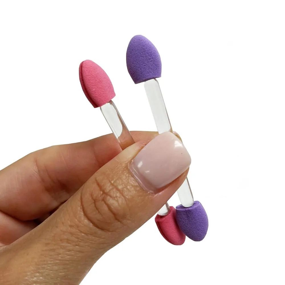 60 Pc Eyeshadow Makeup Applicator Brushes Double Sided Soft Sponge Cosmetic Tool
