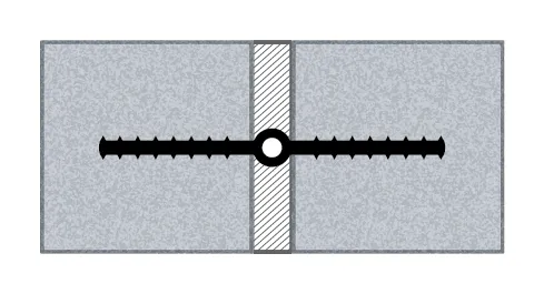 6" x 50' Waterstop