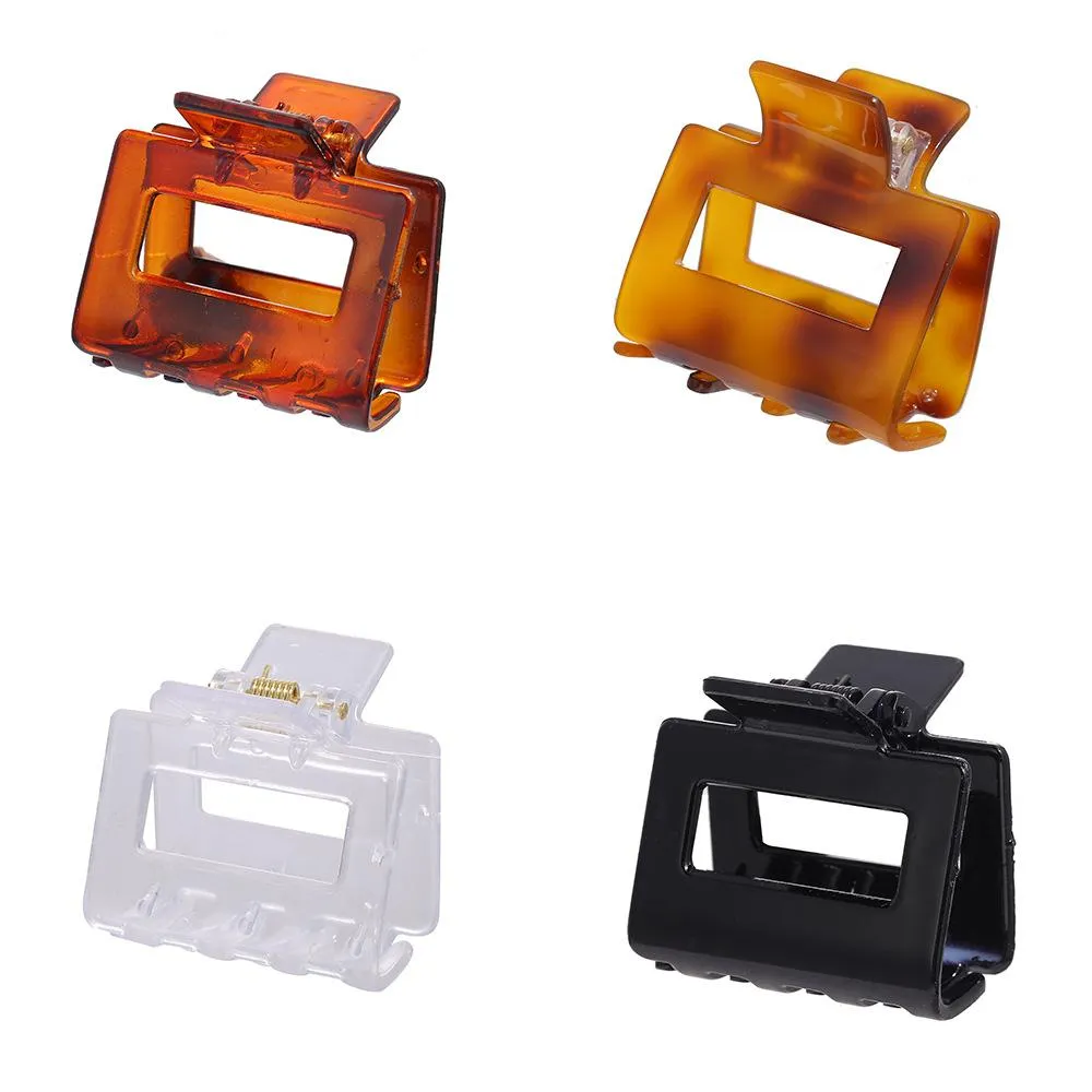 Acrylic Matte Casual Hair Clip Hair Accessories Wholesale