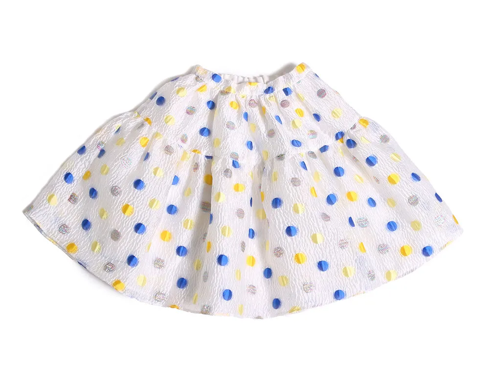 ADELIA FLOUNCE MIDI-SKIRT
