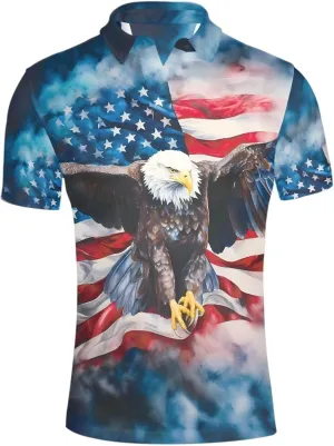 AFPANQZ Men's Casual Shirts Golf Tee Button Down Short Sleeve Casual Sports Shirts Halloween Christmas Party Outfit