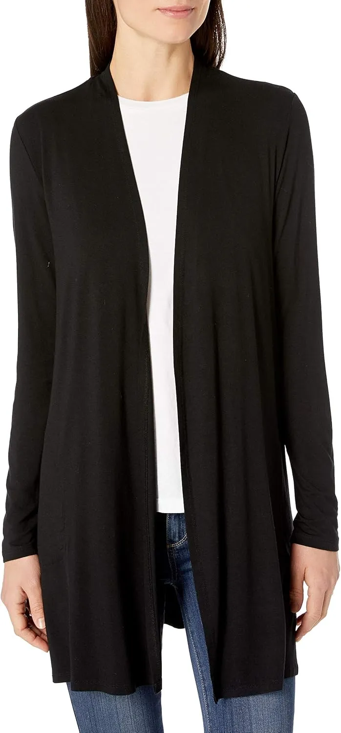 Amazon Essentials Women's Long-Sleeve Open-Front Cardigan