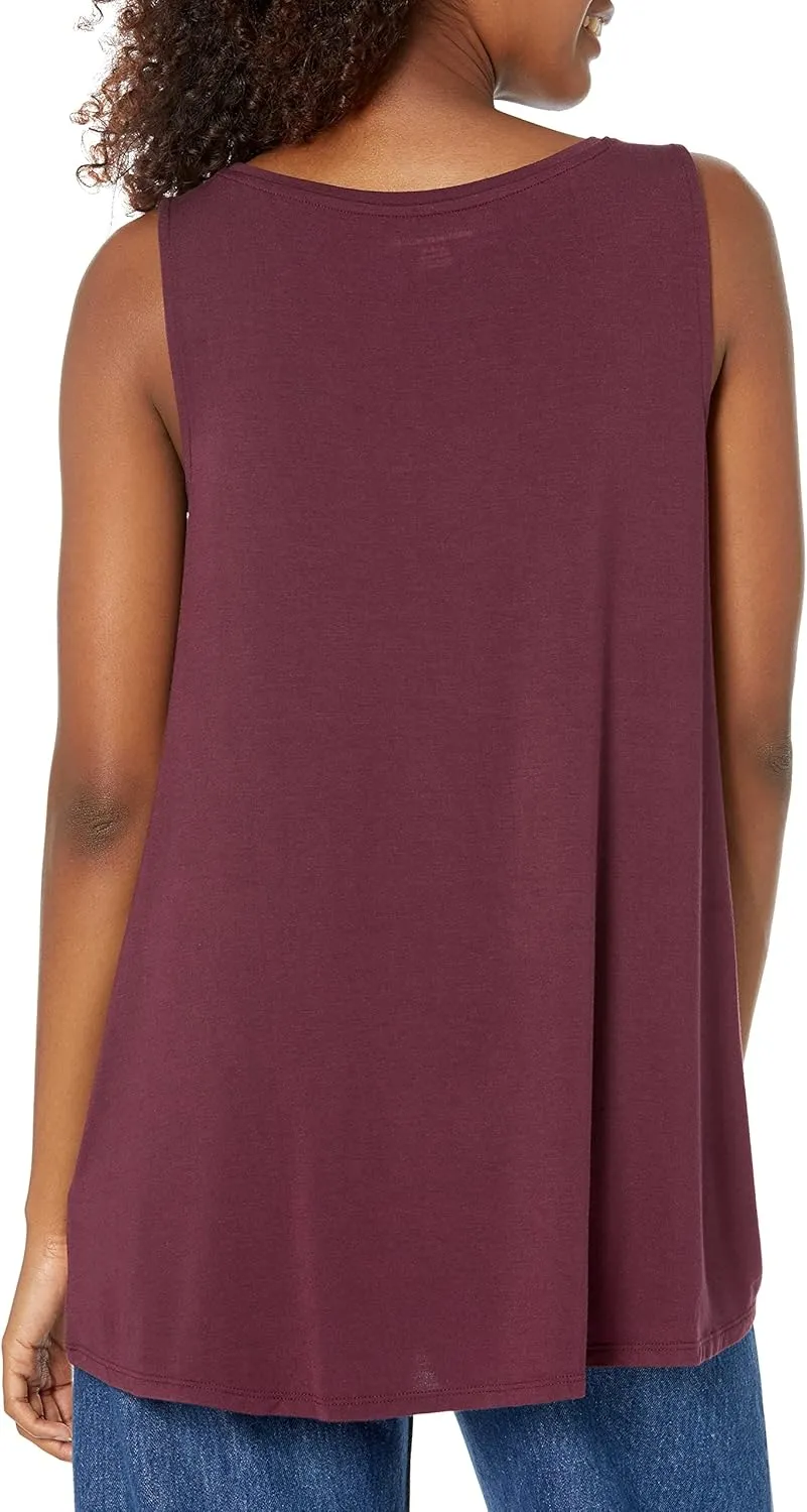 Amazon Essentials Women's Swing Tank (Available in Plus Size)