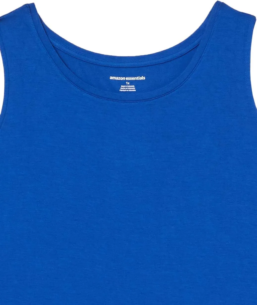 Amazon Essentials Women's Swing Tank (Available in Plus Size)