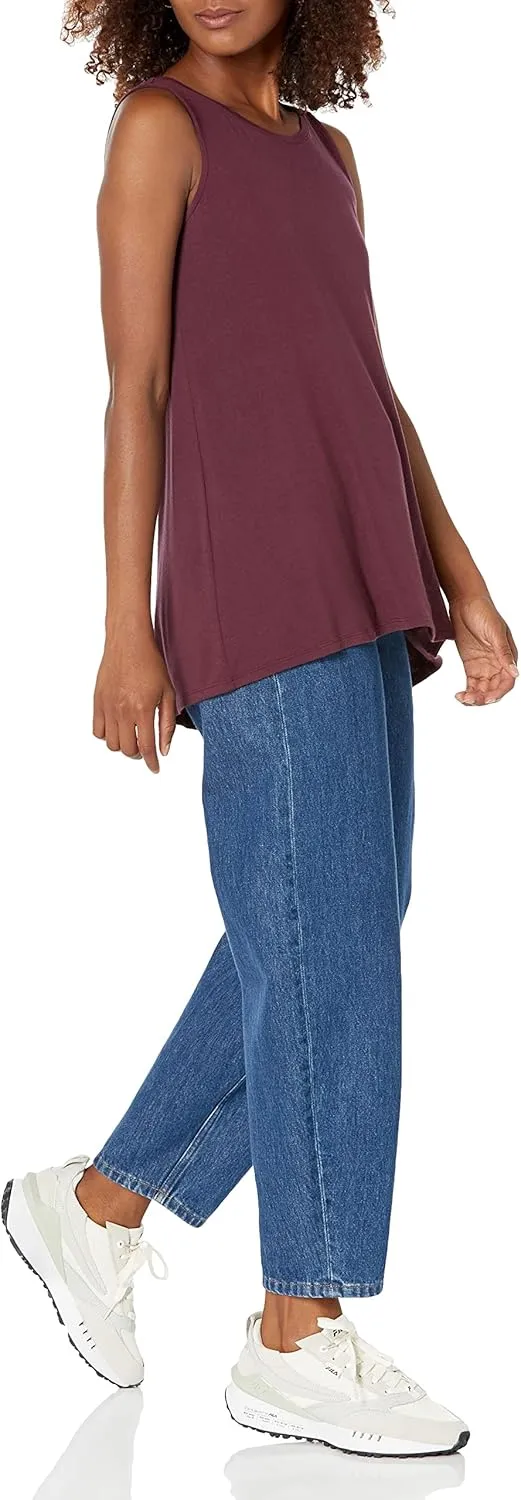 Amazon Essentials Women's Swing Tank (Available in Plus Size)