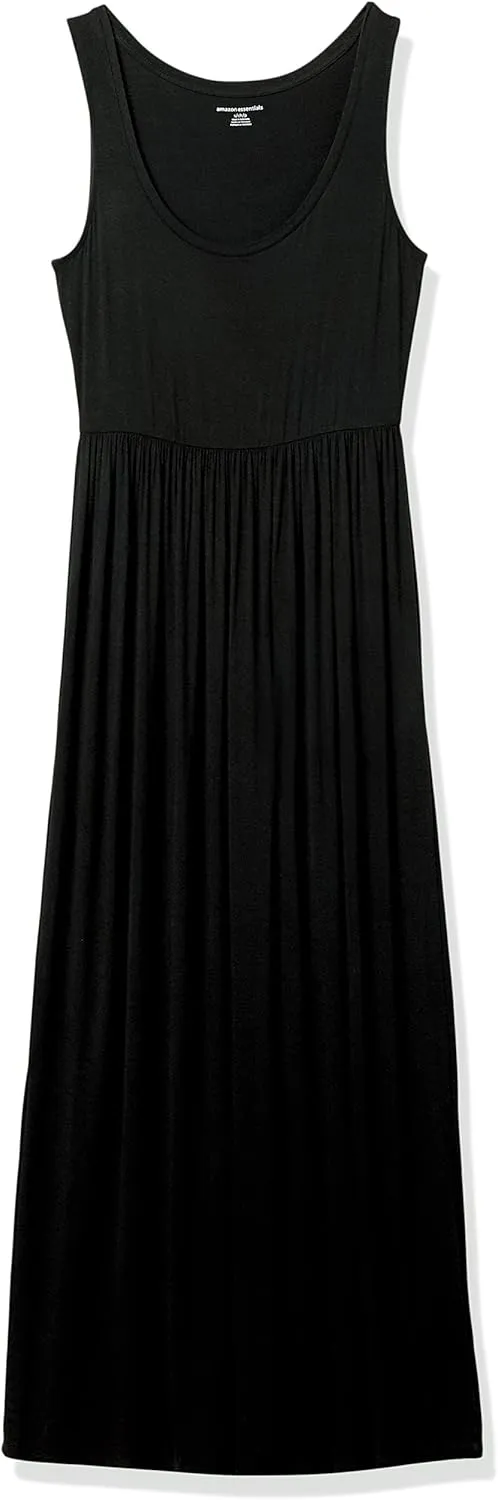 Amazon Essentials Women's Tank Waisted Maxi Dress (Available in Plus Size)