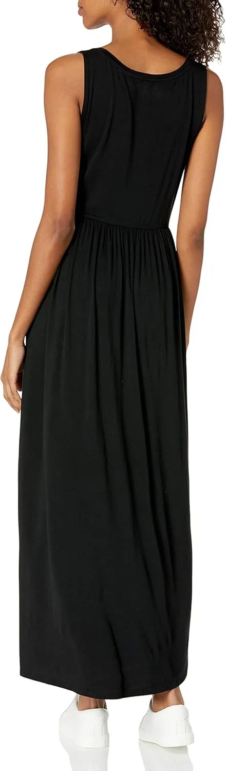 Amazon Essentials Women's Tank Waisted Maxi Dress (Available in Plus Size)