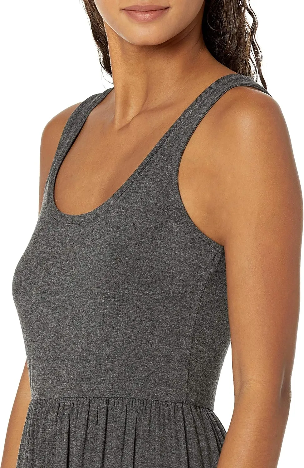 Amazon Essentials Women's Tank Waisted Maxi Dress (Available in Plus Size)