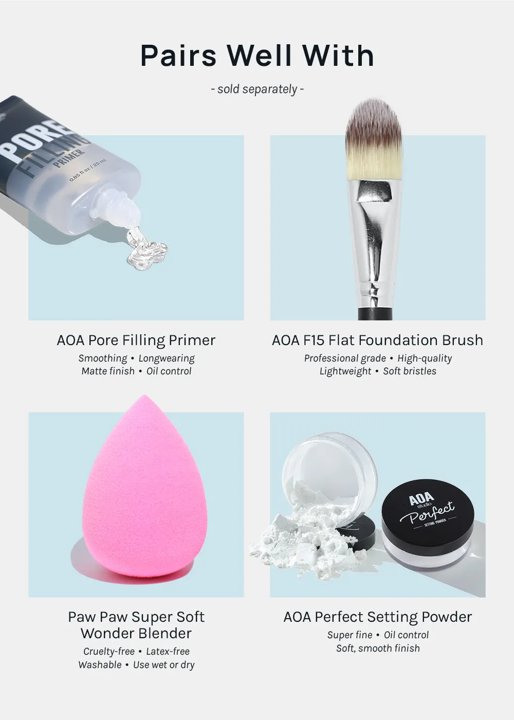 AOA Flawless Liquid Foundation