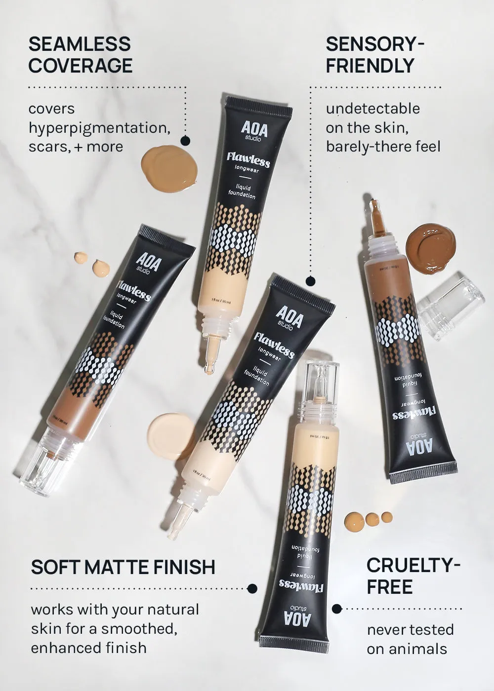 AOA Flawless Liquid Foundation