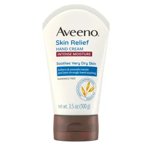 Aveeno Skin Relief Intense Moisture Hand Cream with Prebiotic Oat - 3.5oz