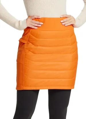 baleaf Women's 17" Puffer Quilted Skirt Lightweight Insulated Warm Snow Skirts Hiking Running Golf Outdoors