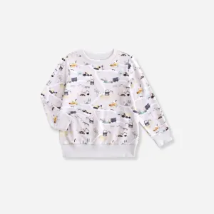 Bamboo Pullover - Diggers