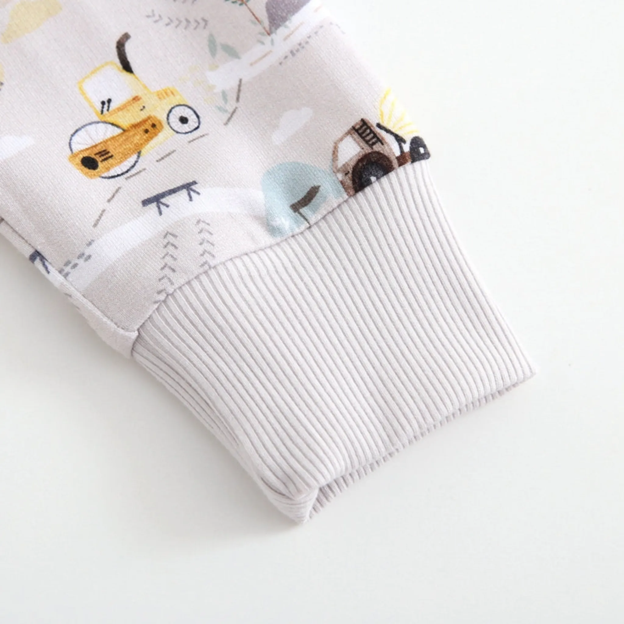 Bamboo Pullover - Diggers