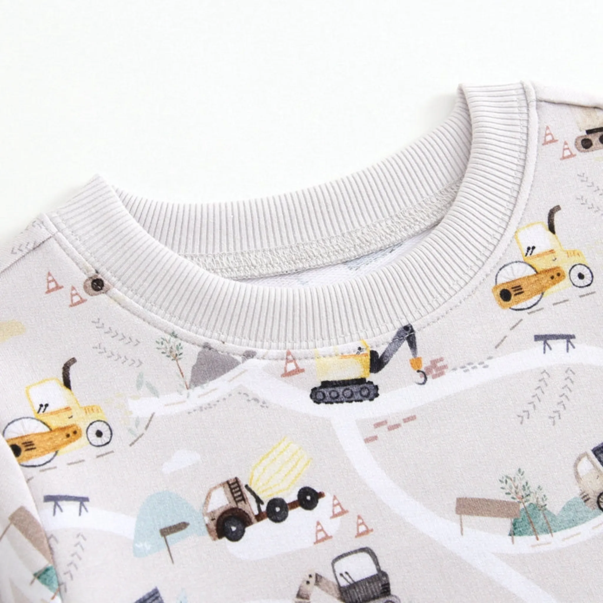 Bamboo Pullover - Diggers