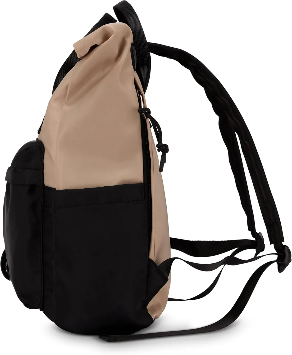 BEARPAW Women's Backpack - Professional Laptop Backpack for Women | Cute Travel & College Bag, Double Handle Design, Beige/Khaki