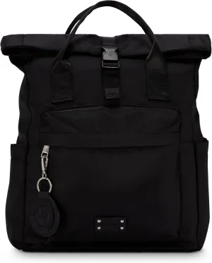 BEARPAW Women's Backpack - Professional Laptop Backpack for Women | Cute Travel & College Bag, Double Handle Design, Black