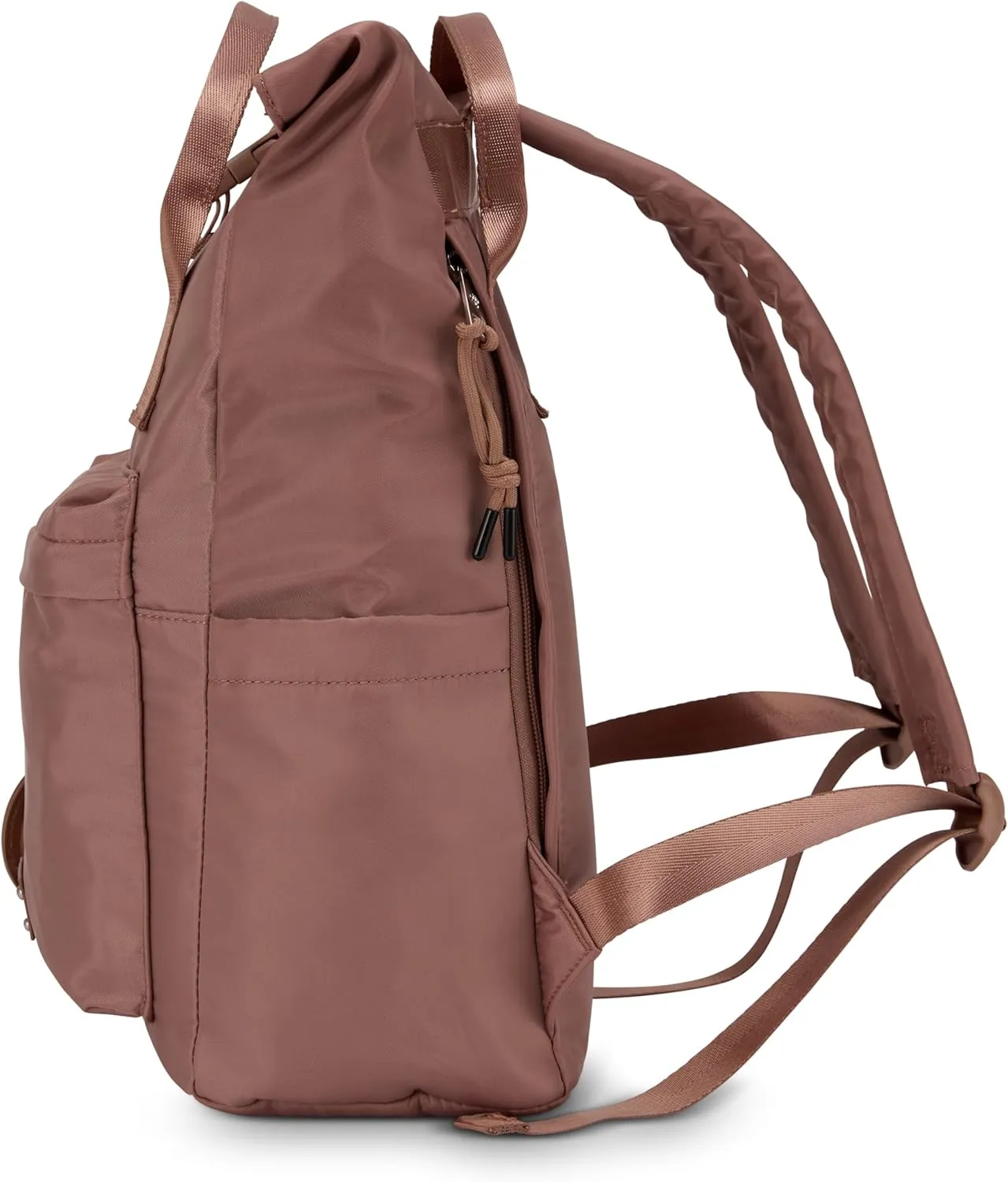 BEARPAW Women's Backpack - Professional Laptop Backpack for Women | Cute Travel & College Bag, Double Handle Design, Medium Brown