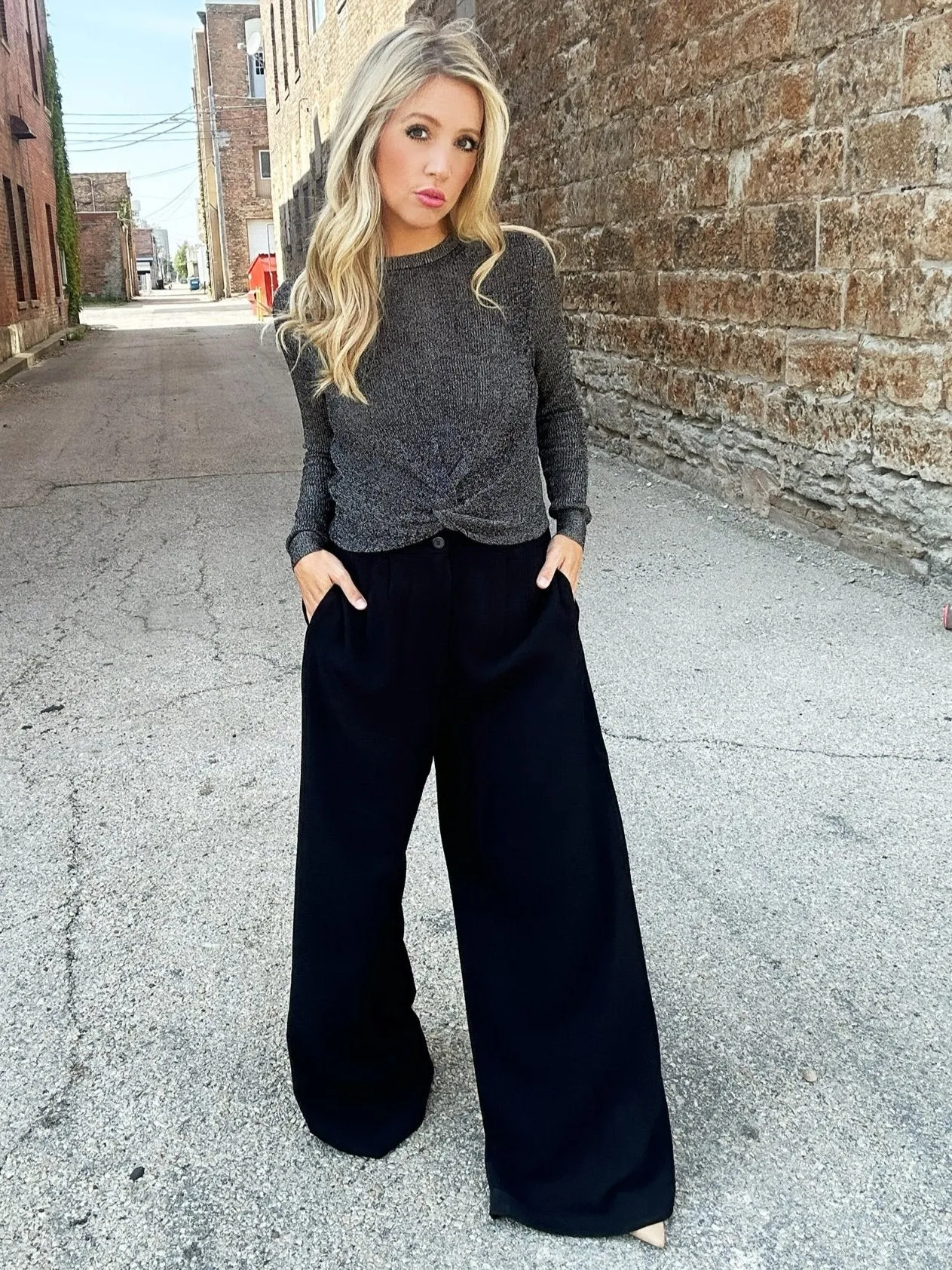 Bishop   Young Marbella Wide Leg Pant