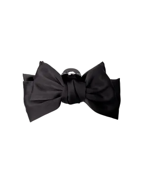 Black Bow Hair Claw
