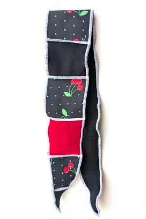Black Cherry Patchwork Headband