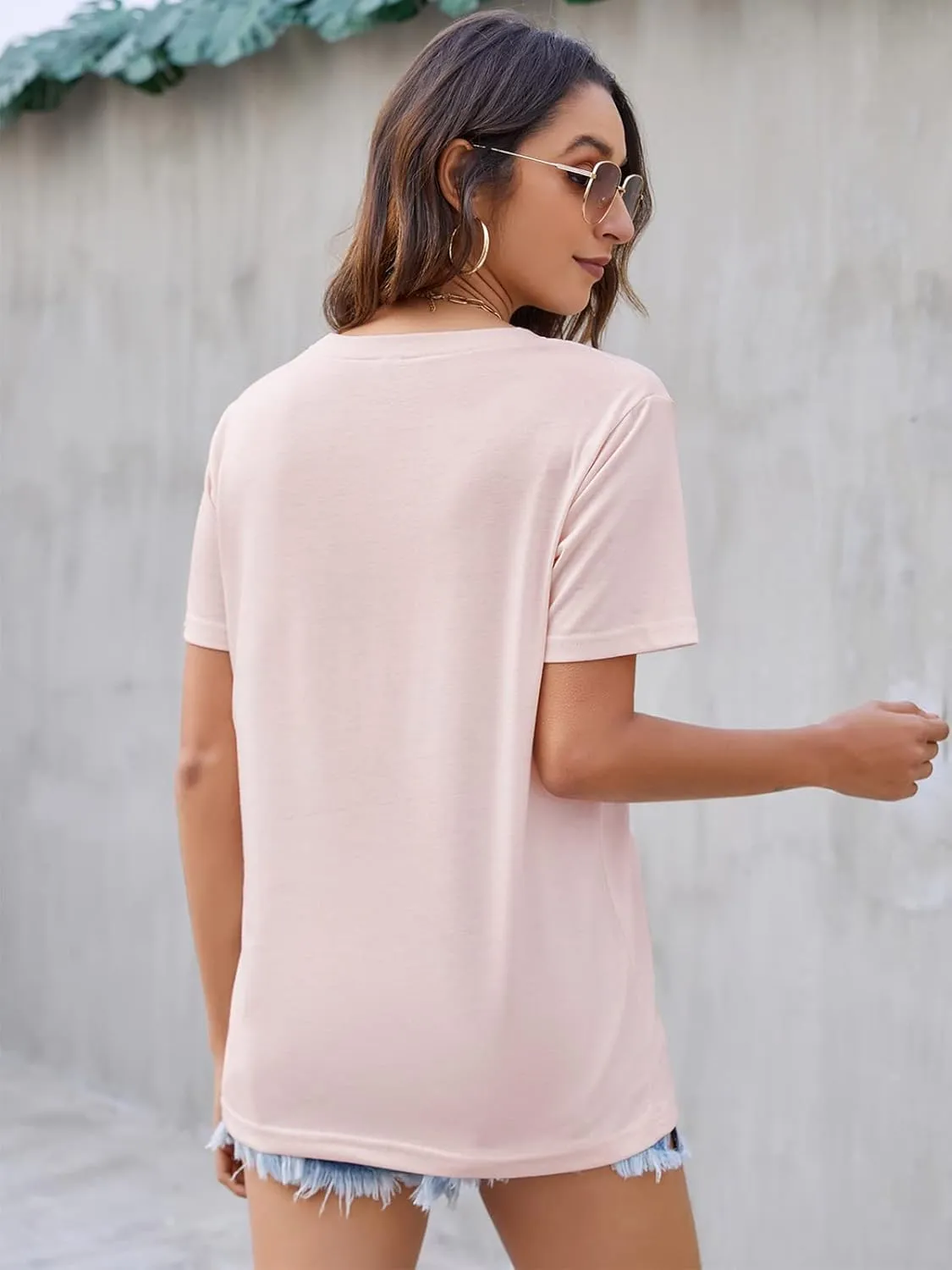 Blooming Jelly Womens Mama Shirt Fashion Graphic Tee Shirts Loose Fit Summer Tops Short Sleeve Blouses