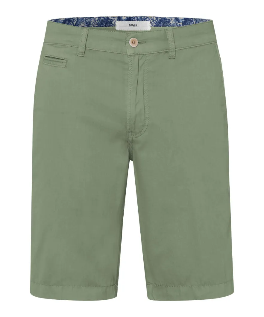 Brax Bari Plain Short - Avocado