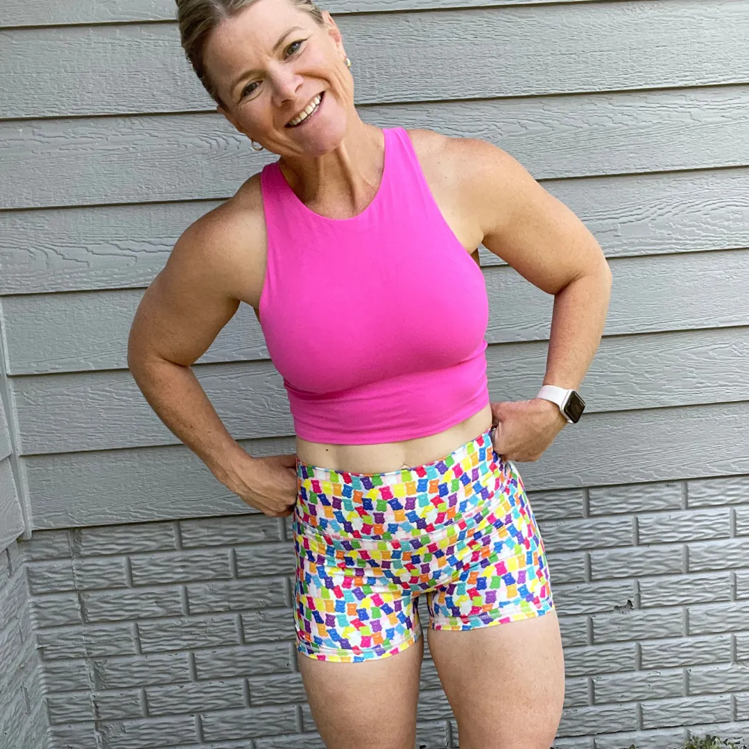 Candy Shop 3" Sporty Shorts - FINAL SALE - XS & M  ONLY