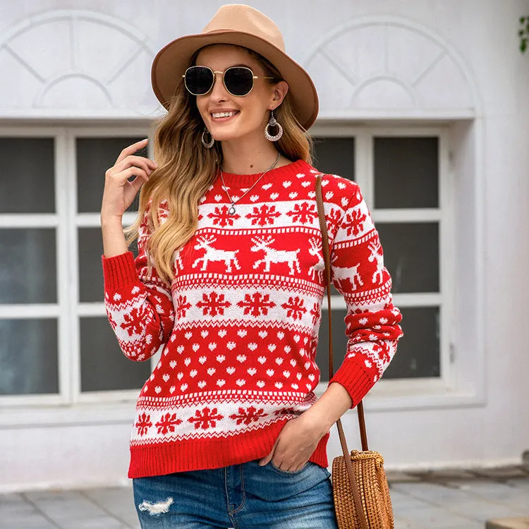 Christmas Snowflake Pullover