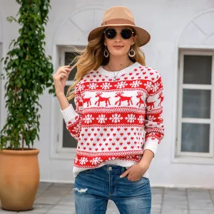 Christmas Snowflake Pullover
